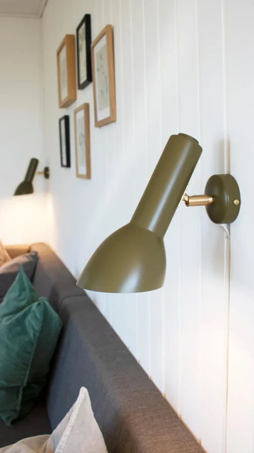 Cph Lighting Oblique Váglampe Sort Blank