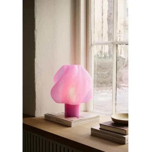 Crème Atelier Soft Serve Grande Bordlampe Rose Sorbet