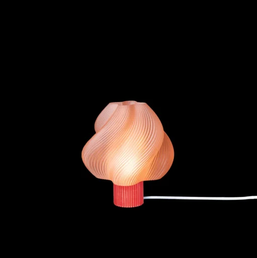 Crème Atelier Soft Serve Regular Bordlampe Peach Sorbet