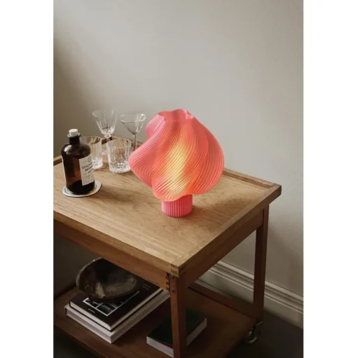 Crème Atelier Soft Serve Regular Bordlampe Peach Sorbet