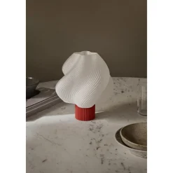 Crème Atelier Soft Serve Transportabel Lampe Rhubarb