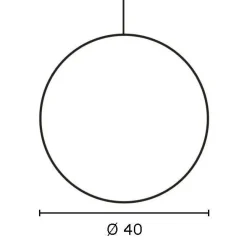 David Trubridge CoralØ40 Hvid Pendel