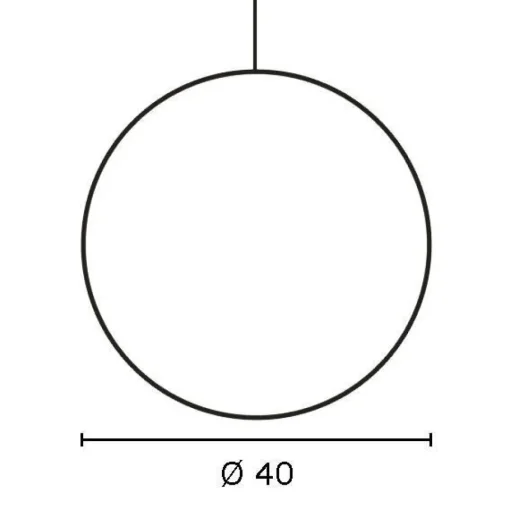 David Trubridge CoralØ40 Hvid Pendel