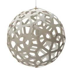 David Trubridge CoralØ80 Hvid/Hvid Pendel