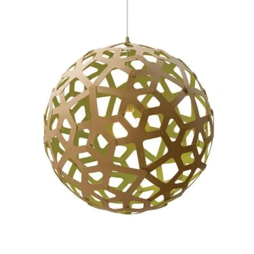 David Trubridge CoralØ60 Lime Pendel