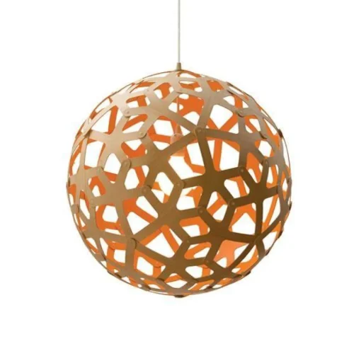 David Trubridge CoralØ40 Orange Pendel