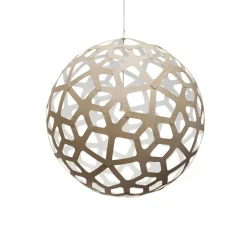 David Trubridge Coral PendelØ100 Hvid 1 Side