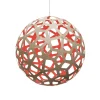 David Trubridge Coral PendelØ120 Rød
