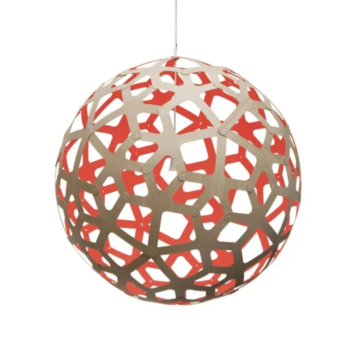 David Trubridge Coral PendelØ120 Rød