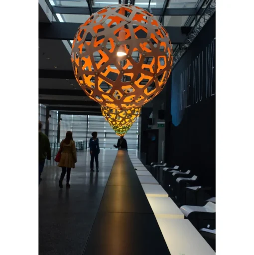 David Trubridge Coral PendelØ120 Rød