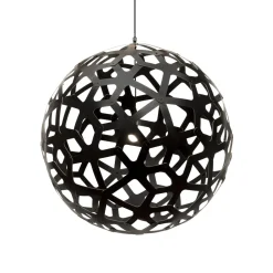 David Trubridge Coral PendelØ100 Sort 2 Sider