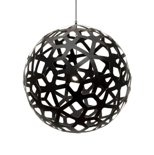 David Trubridge Coral PendelØ100 Sort 2 Sider