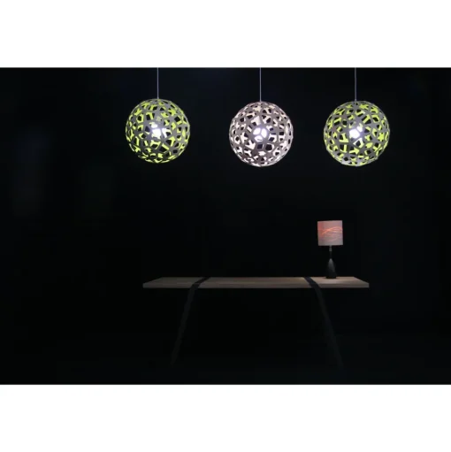 David Trubridge Coral PendelØ120 Lime
