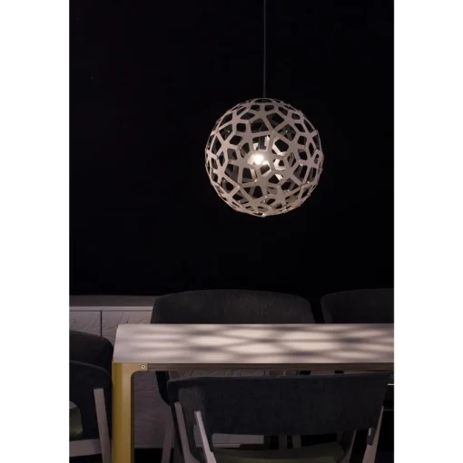 David Trubridge Coral PendelØ120 Hvid 2 Sider