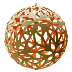 David Trubridge FloralØ100 Orange Pendel