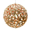 David Trubridge FloralØ80 Orange Pendel