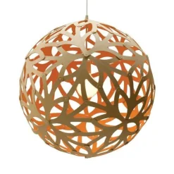 David Trubridge FloralØ80 Orange Pendel
