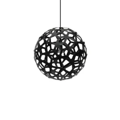 David Trubridge Floral PendelØ40 Sort 2 Sider
