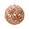 David Trubridge FloralØ60 Rød Pendel