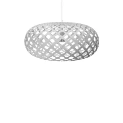David Trubridge Kina PendelØ80 Hvid 2 Sider