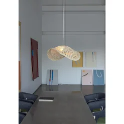 David Trubridge Navicula PendelØ144 Hvid 2 Sider