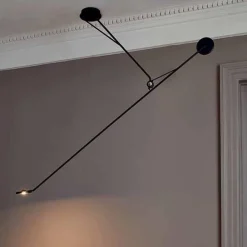 DCW Éditions AARO Loftlampe Sort