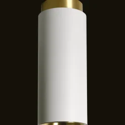 DCW Tobo C65 Loftlampe Hvid/Messing
