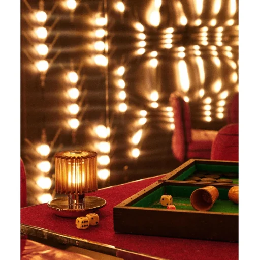 DCWéditions In The Tube Bordlampe Guld