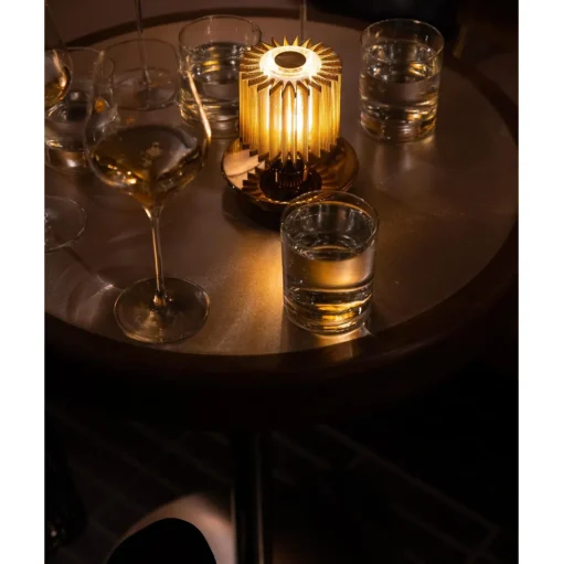 DCWéditions In The Tube Bordlampe Guld
