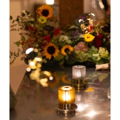 DCWéditions In The Tube Bordlampe Guld