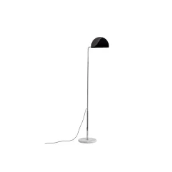 DCWéditions Mezzaluna Gulvlampe Krom/Sort