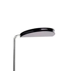 DCWéditions Mezzaluna Gulvlampe Krom/Sort