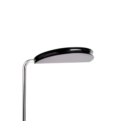 DCWéditions Mezzaluna Gulvlampe Krom/Sort