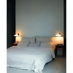 DCWéditions Plume CA Váglampe Sort/Porcelán