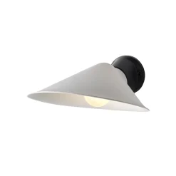 DCWéditions Plume Váglampe Porcelán/Sort