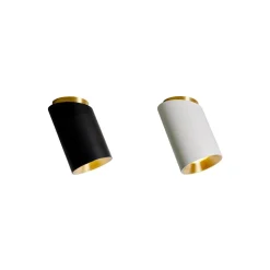 DCWéditions Tobo C85 Diag Loftlampe Sort/Hvid