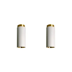 DCWéditions Tobo C65 Duo Loftlampe Hvid