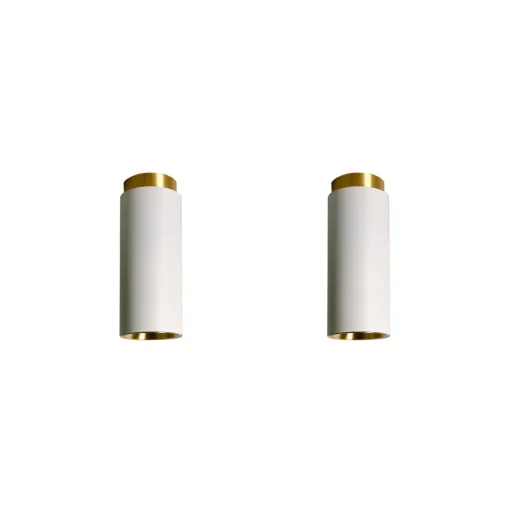DCWéditions Tobo C65 Duo Loftlampe Hvid