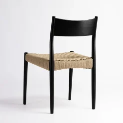 Decotique Bond Spisebordsstol Sortbejdset Bøg
