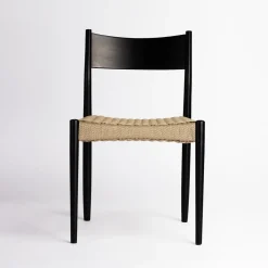 Decotique Bond Spisebordsstol Sortbejdset Bøg