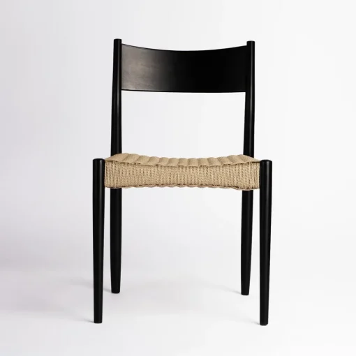 Decotique Bond Spisebordsstol Sortbejdset Bøg