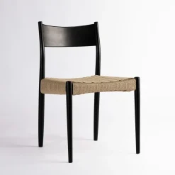 Decotique Bond Spisebordsstol Sortbejdset Bøg