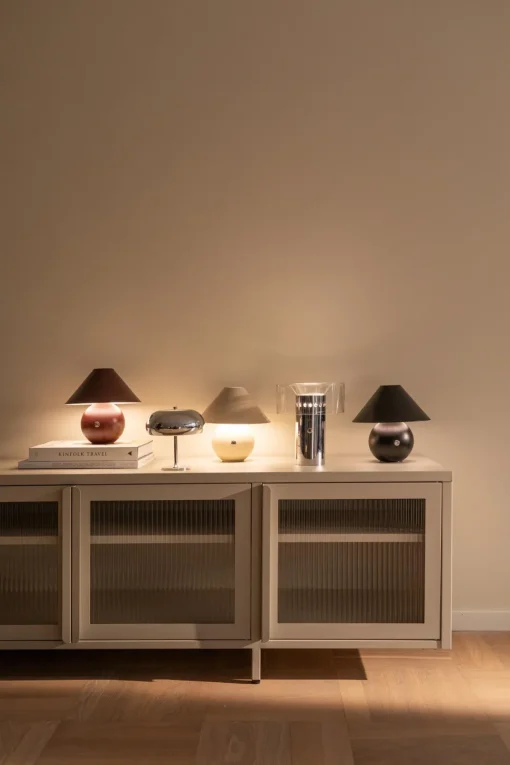 Decotique Cosmo Transportabel Lampe Burgundy