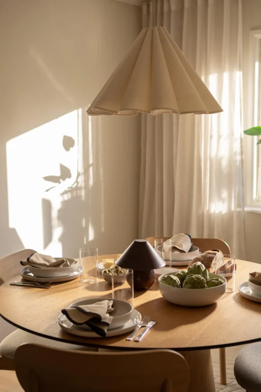 Decotique Cosmo Transportabel Lampe Burgundy