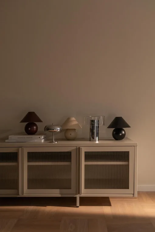 Decotique Cosmo Transportabel Lampe Burgundy