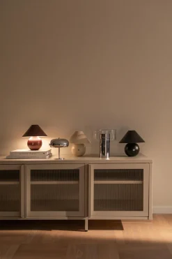 Decotique Cosmo Transportabel Lampe Burgundy