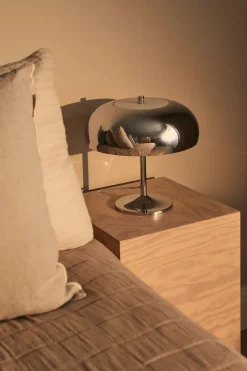 Decotique Deco Disco Bordlampe Krom