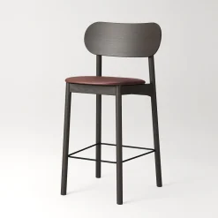 Decotique Elephant Barstol Mørkt Egetrá/Brunt Láder