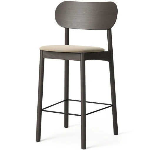 Decotique Elephant Barstol Mørkt Egetrá/Beige Fløjl