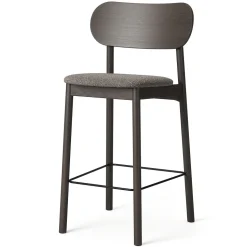 Decotique Elephant Barstol Mørkt Egetrá/Brunt Bouclé